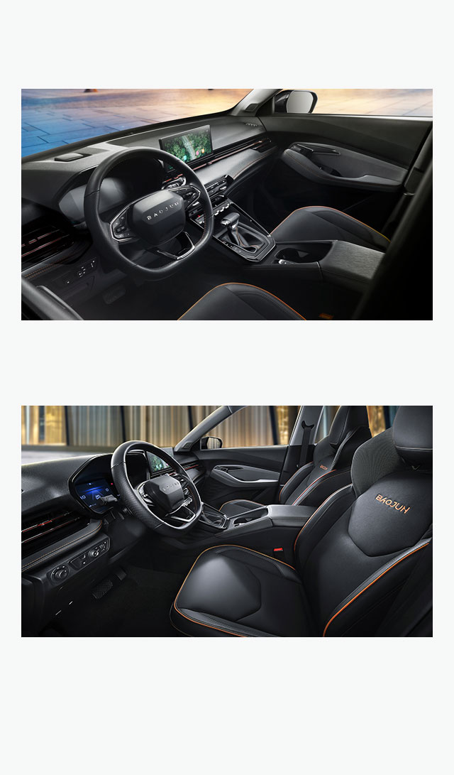 新宝骏RS-3,宝骏RS-3,宝骏RS3,图片,智能SUV,空间设计,数字科技空间,智慧双屏